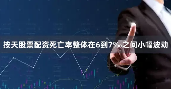 按天股票配资死亡率整体在6到7‰之间小幅波动